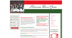 Desktop Screenshot of buongustorestaurant.com